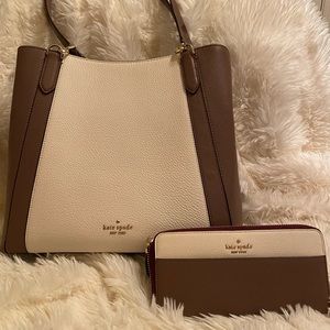 Kate Spade Jackson shoulder bag & matching wallet